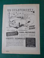 Tillieux - publicité papier Union et Prévoyance - 1955, Overige typen, Gebruikt, Ophalen of Verzenden, Overige figuren