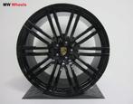 Porsche 21 inch Origineel velgen Macan Turbo HG zwart, Auto-onderdelen, Banden en Velgen, Gebruikt, Velg(en), -, -