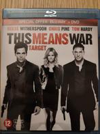This Means War (2012) (Reese Whiterspoon, Tom Hardy) Blu-ray, Ophalen of Verzenden, Zo goed als nieuw