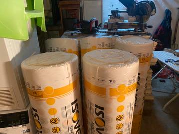 Isoconfort 35 dikte 16cm - 15,6 m2 - 5 rollen, 15 m² ou plus, Comme neuf, Enlèvement, 12 cm ou plus
