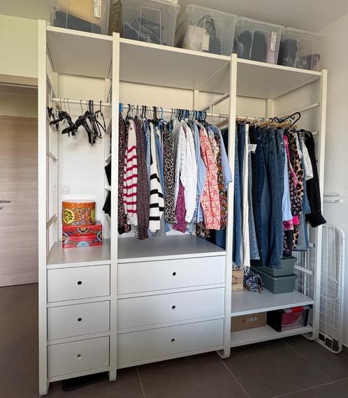 Dressing Elvarli (Ikea), Huis en Inrichting, Kasten | Kleerkasten, Zo goed als nieuw, 200 cm of meer, 200 cm of meer, 50 tot 75 cm