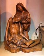 antiek houten Pieta., Enlèvement ou Envoi