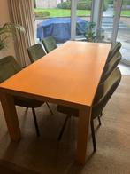 Uitschuifbare eettafel van Arco: 2m10 x 90 tot 3m10, Huis en Inrichting, Tafels | Eettafels, Ophalen, Gebruikt, Eikenhout, 200 cm of meer