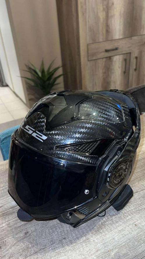 LS2 Advant-X Full Carbon motorhelm, Motoren, Kleding | Motorhelmen, Heren, Systeemhelm, XL, Nieuw zonder kaartje, Ophalen