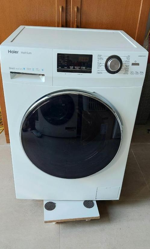 Wasmachine Haier, Elektronische apparatuur, Wasmachines, Gebruikt, Voorlader, 8 tot 10 kg, 1200 tot 1600 toeren, Energieklasse A of zuiniger