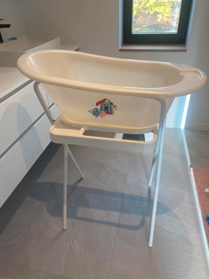 Babybadje met onderstel, Kinderen en Baby's, Badjes en Verzorging, Zo goed als nieuw, Badje, Ophalen