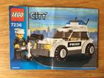 Lego City politie snelheidscontrole 7236, Kinderen en Baby's, Speelgoed | Duplo en Lego, Complete set, Gebruikt, Ophalen of Verzenden