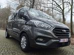 Transit custom, automaat dubbel cabine,170 pk, lichte vracht, Auto's, Ford, 186 g/km, Stof, 4 cilinders, 2226 kg