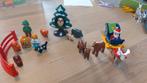 Playmobil 123 bosdieren en kerstman, Comme neuf, Enlèvement ou Envoi
