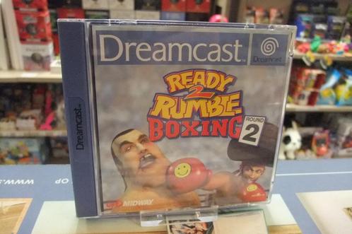 ready to rumble boxing round 2 dreamcast, Games en Spelcomputers, Games | Sega, Zo goed als nieuw, Saturn of Dreamcast, Vechten