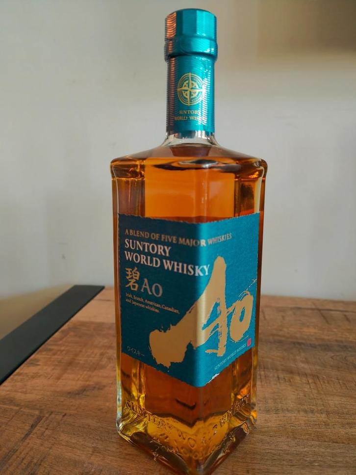 Suntory World Whisky Ao Voyage the world of whisky 43% 700ml, Verzamelen, Wijnen, Nieuw, Overige typen, Overige gebieden, Vol
