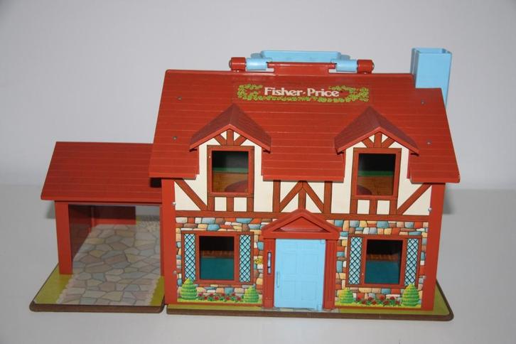 Vintage little people fisher price familie huis 952 * 1980, Antiek en Kunst, Antiek | Speelgoed, Ophalen of Verzenden