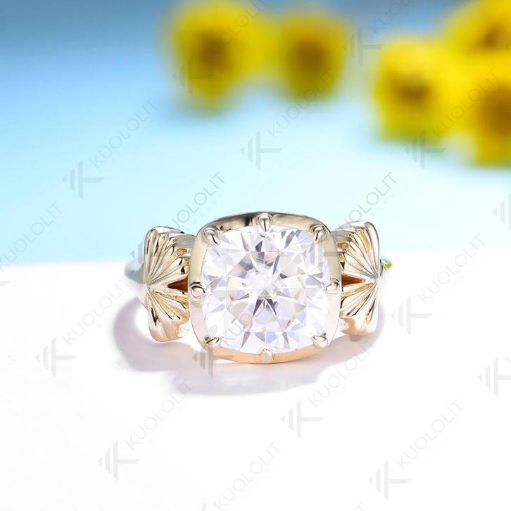 Nieuwe ring, 3,50 karaat, Handtassen en Accessoires, Ringen, Nieuw, Dame, 17 tot 18, Wit, Met edelsteen, Verzenden