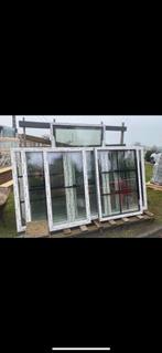 Glas partij met kader dubbele beglazing ug1.0 difrente maten, Doe-het-zelf en Bouw, Ophalen, Gevelraam of Ruit, 80 tot 120 cm
