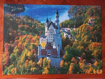 Kasteel NEUSCHWANSTEIN legpuzzel (Lodewijk II van Beieren) beschikbaar voor biedingen