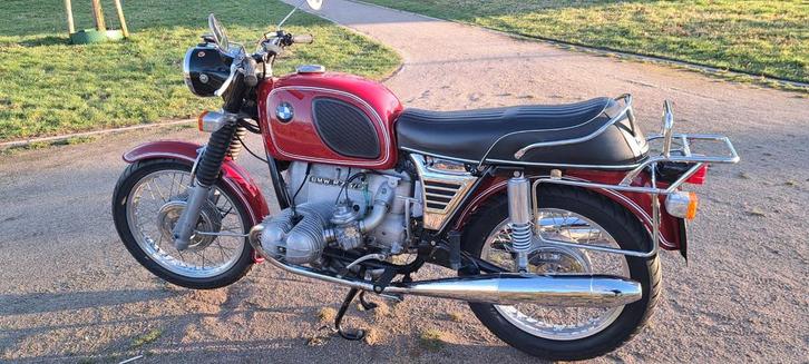 BMW R75 5 uit 1973 in nieuwstaat USA model, Motos, Motos | Oldtimers & Ancêtres, plus de 35 kW, 2 cylindres, Enlèvement