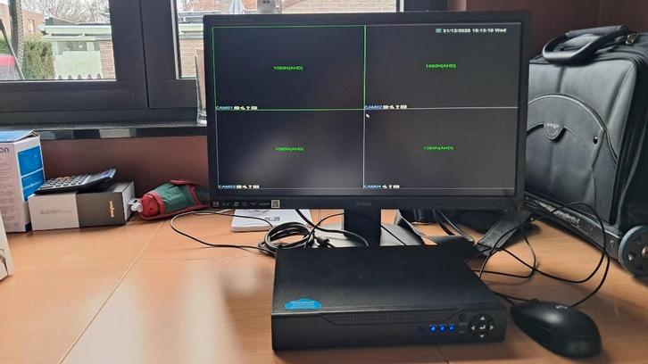 Beveiligingscamera recorder, Audio, Tv en Foto, Videobewaking, Gebruikt, Ophalen of Verzenden