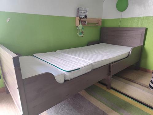Ikea Sundvik bruin, Kinderen en Baby's, Kinderkamer | Bedden, Zo goed als nieuw, Matras, Ophalen