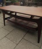Design vintage salontafel Louis Van Teeffelen voor WéBé 1955, Ophalen, Bossuit@brokantiek.be, 100 tot 150 cm, Teakhout