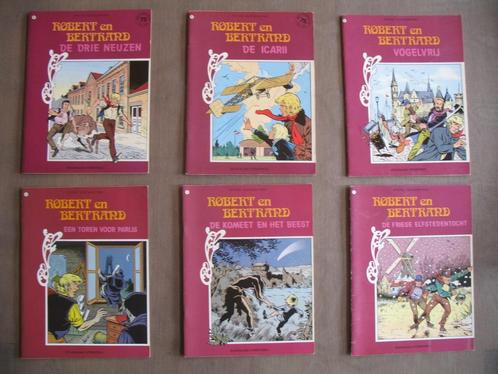 Robert en Bertrand, 24 stuks, 1ste druk, hoge nummers, Boeken, Stripverhalen, Meerdere stripboeken, Ophalen of Verzenden