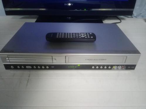 Philips combi DVD speler/VHS video recorder DVP3350V, Audio, Tv en Foto, Videospelers, Gebruikt, VHS-speler of -recorder, Ophalen of Verzenden