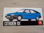 Sticker auto merk Citroën BX, Ophalen of Verzenden, Zo goed als nieuw, Auto of Motor