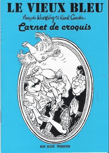 Le vieux bleu - Carnet de croquis (100 exemplaires) beschikbaar voor biedingen