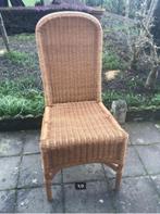 4 rieten stoelen, Ophalen of Verzenden, Gebruikt