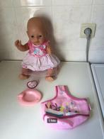 Baby Born met toebehoren, Ophalen of Verzenden, Zo goed als nieuw, Babypop