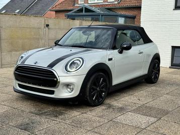 Mini Cooper Cabrio-Parkeersensoren-camera-applecarplay-zetel disponible aux enchères