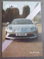 Renault Alpine A110 Legend GT Ed Brochure - UK- FRANS - DE, Ophalen of Verzenden, Renault