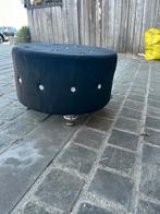 Pouf noir, Maison & Meubles, Canapés | Repose-pieds & Poufs, Enlèvement, Comme neuf
