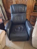 Eenpersoonszetel, Huis en Inrichting, Fauteuils, Ophalen, Gebruikt, Leer