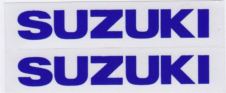 Suzuki sticker set #5, Motoren, Accessoires | Stickers, Verzenden