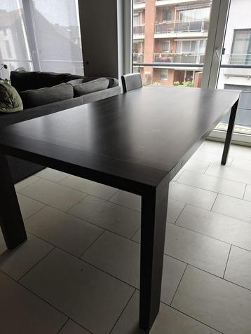 “Table à manger 2m10 x 1m – solide, spacieuse, petit prix, Enlèvement, Utilisé, Cinq personnes ou plus, Rectangulaire