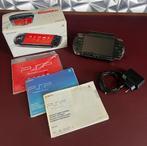 Psp 3004 zwart met doos, Ophalen, Zo goed als nieuw, Zwart, PSP