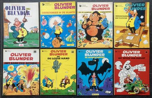Olivier Blunder - 8 strips, Boeken, Stripverhalen, Ophalen of Verzenden