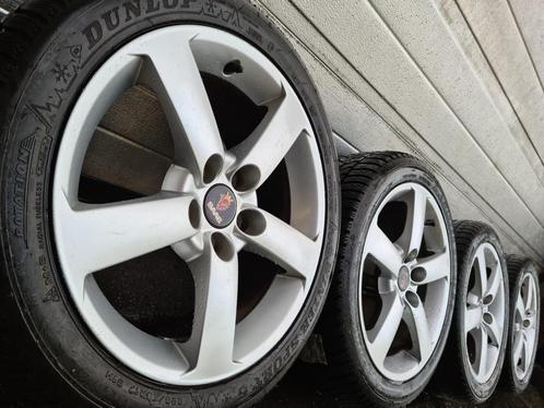 Originele set 17 inch Saab 9-3 9-5 Cabrio velgen banden, Auto-onderdelen, Banden en Velgen, Banden en Velgen, 17 inch, 225 mm