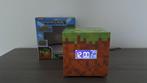 Minecraft Alarm clock, Ophalen of Verzenden, Zo goed als nieuw, Klok