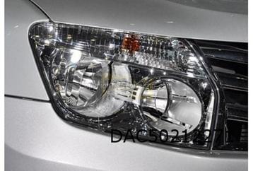 Dacia Duster (5/10-1/14) koplamp Links (zwart) (4x4) Origine
