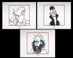 Kuifje: 3 Litho’s uit  “Ridgewell, Le Fakir, Wang Jen-Ghie", Verzamelen, Ophalen of Verzenden, Kuifje, Nieuw, Plaatje, Poster of Sticker