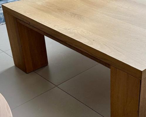 Teak Salontafel, Huis en Inrichting, Tafels | Salontafels, Gebruikt, Minder dan 50 cm, 50 tot 100 cm, 50 tot 100 cm, Vierkant