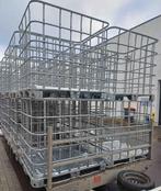 Cages Ibc 1000 litres pour bois pour chauffage, Tuin en Terras, Regentonnen, 150 liter of meer, Ophalen, Gebruikt, Metaal