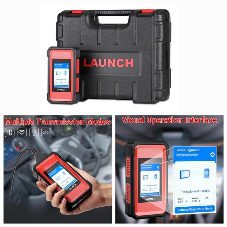 Launch X431 Smartlink Heavy Duty Vracntwagens uitlezen hd3, Auto diversen, Autogereedschap, Nieuw, Ophalen of Verzenden