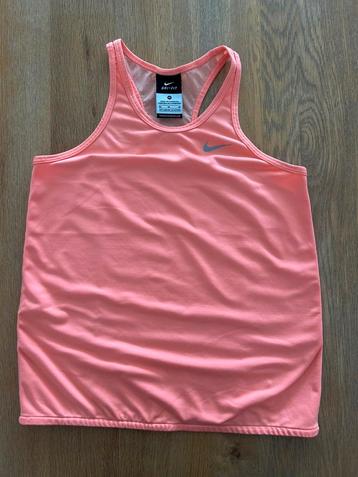 Karaalroze sportshirt Nike maat M, Kinderen en Baby's, Kinderkleding | Maat 146, Meisje, Sport- of Zwemkleding, Ophalen of Verzenden