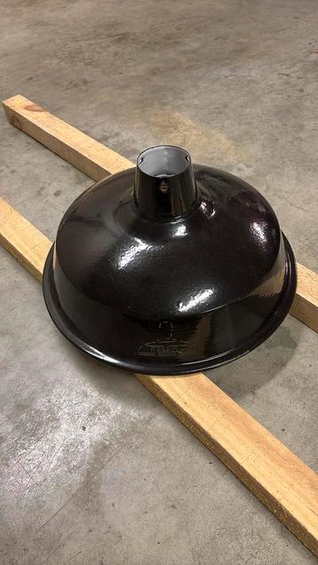 Lampe suspendue en émail Reluma, Moins de 50 cm, Industrieel vintage, Enlèvement, Utilisé