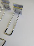 Dubbele blisterhaak voor lamellenwand 10cm, 17 stuks, Ophalen of Verzenden, Zo goed als nieuw