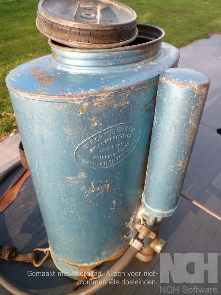 Birchmeier&Cie Pflanzenspritzen - plantensproeier +100jaar, Antiek en Kunst, Antiek | Brons en Koper, Koper, Ophalen of Verzenden