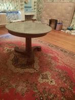 Tafel met marmeren blad, Ophalen