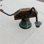 antieke bronzen bel met steun en contragewicht, Antiek en Kunst, Antiek | Brons en Koper, Ophalen of Verzenden, Brons